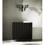 Normann Copenhagen Rib kaappi, 98,5 cm, musta, sisustuskuva