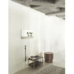 Normann Copenhagen Specchio Horizon, orizzontale, acciaio inox