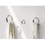 Normann Copenhagen Loop hook, large, brushed zinc