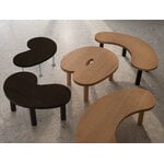 Hem Worm coffee table, round, beech - beech, decoration image