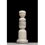 Tom Dixon Stone stacking candleholder, white, decoration image