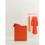 String Furniture Barra con ganci appendiabiti Relief, media, 82 cm, arancione