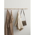 String Furniture Barra con ganci appendiabiti Relief, grande, 123 cm, beige