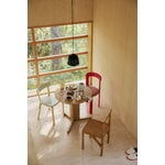 HAY Rey chair, scarlet red - red Steelcut Trio 636, decoration image