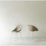 Normann Copenhagen Mat chair, cream steel - seaweed, view 5