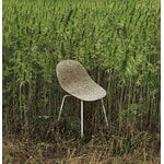 Normann Copenhagen Mat chair, cream steel - seaweed, view 4