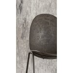 Mater Eternity chair, coffee waste black