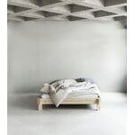 Normann Copenhagen Notch bed, 160 x 200 cm, UV-lacquered pine