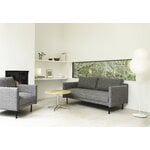 Normann Copenhagen Rar 2-seater sofa, Re-born dark grey