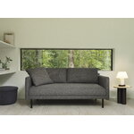 Normann Copenhagen Rar 2-seater sofa, Re-born dark grey