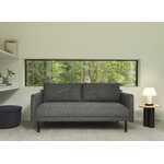 Normann Copenhagen Rar 2-seater sofa, Re-born dark grey