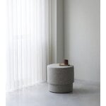 Normann Copenhagen Pouf Silo, piccolo, grigio chiaro, immagine decorativa