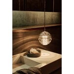 Tom Dixon Press Sphere Mini LED pendant, 2700K, clear, decoration image