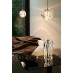 Tom Dixon Press Sphere Mini LED pendant, 2700K, clear, decoration image