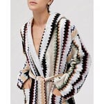 Missoni Home Accappatoio con cappuccio Curt, 160 nero multicolore, immagine decorativa