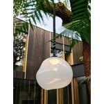 Tom Dixon Lampada portatile Melt, grande, opale - nero, immagine decorativa