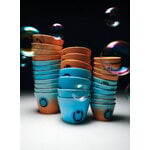 Frizbee Ceramics Super cup L, 275 ml, water orange gradient smile, decoration image