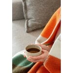 Røros Tweed Mikkel throw, 100 x 135 cm, orange, decoration image