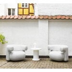 Normann Copenhagen Poltrona Burra Outdoor, girevole con ritorno, Savane Whisper, immagine decorativa
