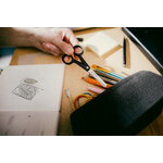Fiskars Functional Form ReNew hobby scissors, 13 cm, black, decoration image