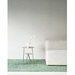Normann Copenhagen Flick matto, 170 x 240 cm, luonnonvalkoinen - tummanvihreä, sisustuskuva