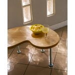 Hem Worm coffee table, large, beech - steel, decoration image