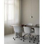 Normann Copenhagen Tavolo Panel, 90 x 250 cm, crema - marrone scuro, immagine decorativa