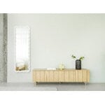 Normann Copenhagen Rib senkki, matala, 175 cm, tammi, sisustuskuva