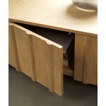 Normann Copenhagen Rib sideboard, low, 175 cm, oak