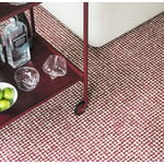 Normann Copenhagen Tapis Flick, 200 x 300 cm, blanc cassé - bordeaux, image décorative