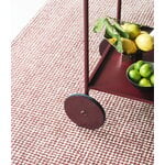 Normann Copenhagen Tapis Flick, 200 x 300 cm, blanc cassé - bordeaux, image décorative