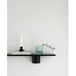 Normann Copenhagen Sten hylly, 120 cm, musta marmori, sisustuskuva