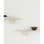 Normann Copenhagen Sten shelf, 80 cm, travertine, decoration image