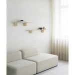 Normann Copenhagen Sten hylly, 120 cm, travertiini, sisustuskuva