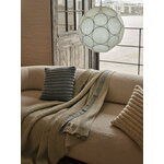 Tom Dixon Thread throw, 140 x 180 cm, blue - white, decoration image