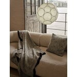 Tom Dixon Thread throw, 140 x 180 cm, black - white, decoration image