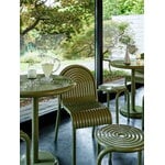 Tom Dixon Groove small round table, moss, decoration image