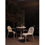 Tom Dixon Groove small round table, putty, decoration image
