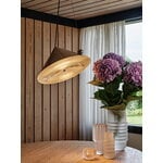 Tom Dixon Slab table, round, 120 cm, lacquered oak, decoration image