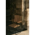 Grythyttan Stålmöbler Poltrona A2, nero - rovere oliato, immagine decorativa