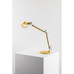 Artemide Tolomeo Micro table lamp, yellow, decoration image