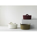 Normann Copenhagen Colu basket, olive, decoration image
