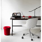Normann Copenhagen Hide office bin, bright red, decoration image