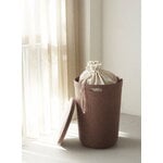 Normann Copenhagen Hide laundry basket, brown, decoration image