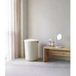 Normann Copenhagen Hide laundry basket, cream, view 6