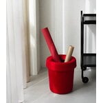 Normann Copenhagen Hide office bin, bright red, decoration image
