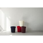 Normann Copenhagen Hide office bin, bright red, decoration image