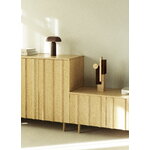 Normann Copenhagen Join sculpture, large, ash - carbonized ash, decoration image