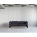 Normann Copenhagen Kube Sofa, 3-Sitzer, Kiefer - Remix 133 grau, dekorationsbild