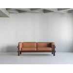 Normann Copenhagen Kube Sofa, 3-Sitzer, Kiefer - Remix 133 grau, dekorationsbild